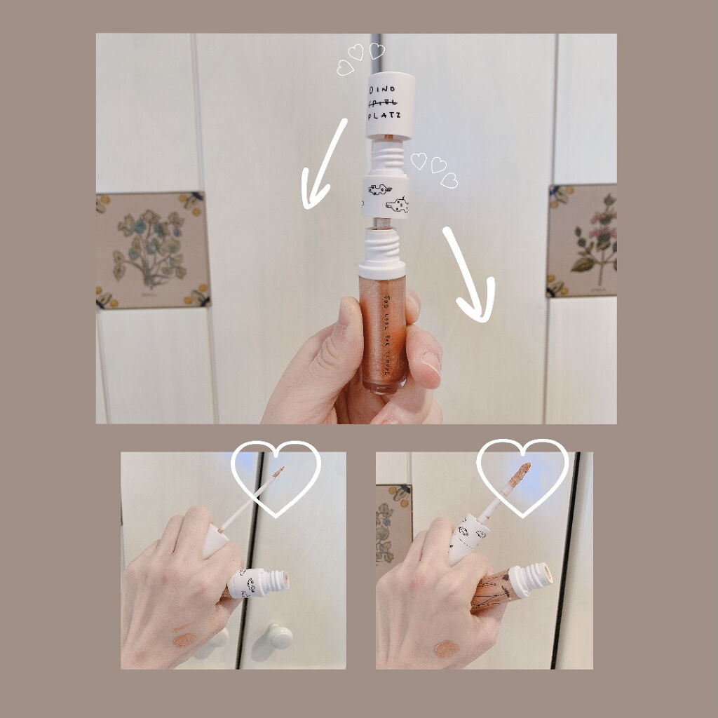 ダイノ プラツ ブロードウェイ ショー デュエット/too cool for school/リキッドアイシャドウを使ったクチコミ（2枚目）