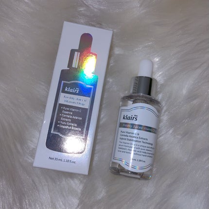 フレッシュリージュースドビタミンドロップ(35ml)/Klairs/美容液を使ったクチコミ(3枚目)