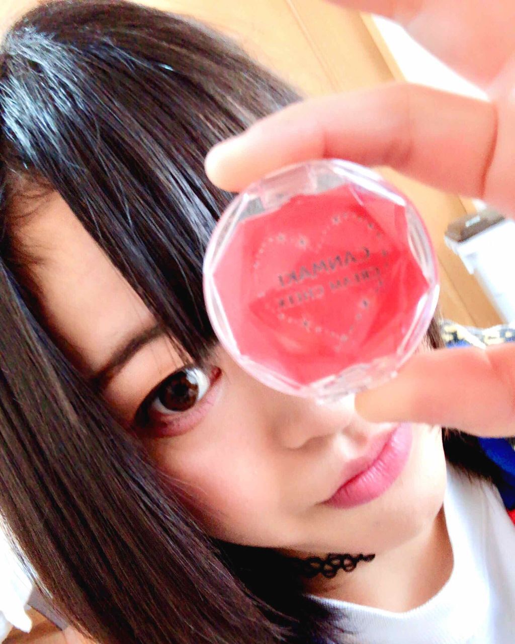 クリームチーク/キャンメイク/ジェル・クリームチークを使ったクチコミ(2枚目)