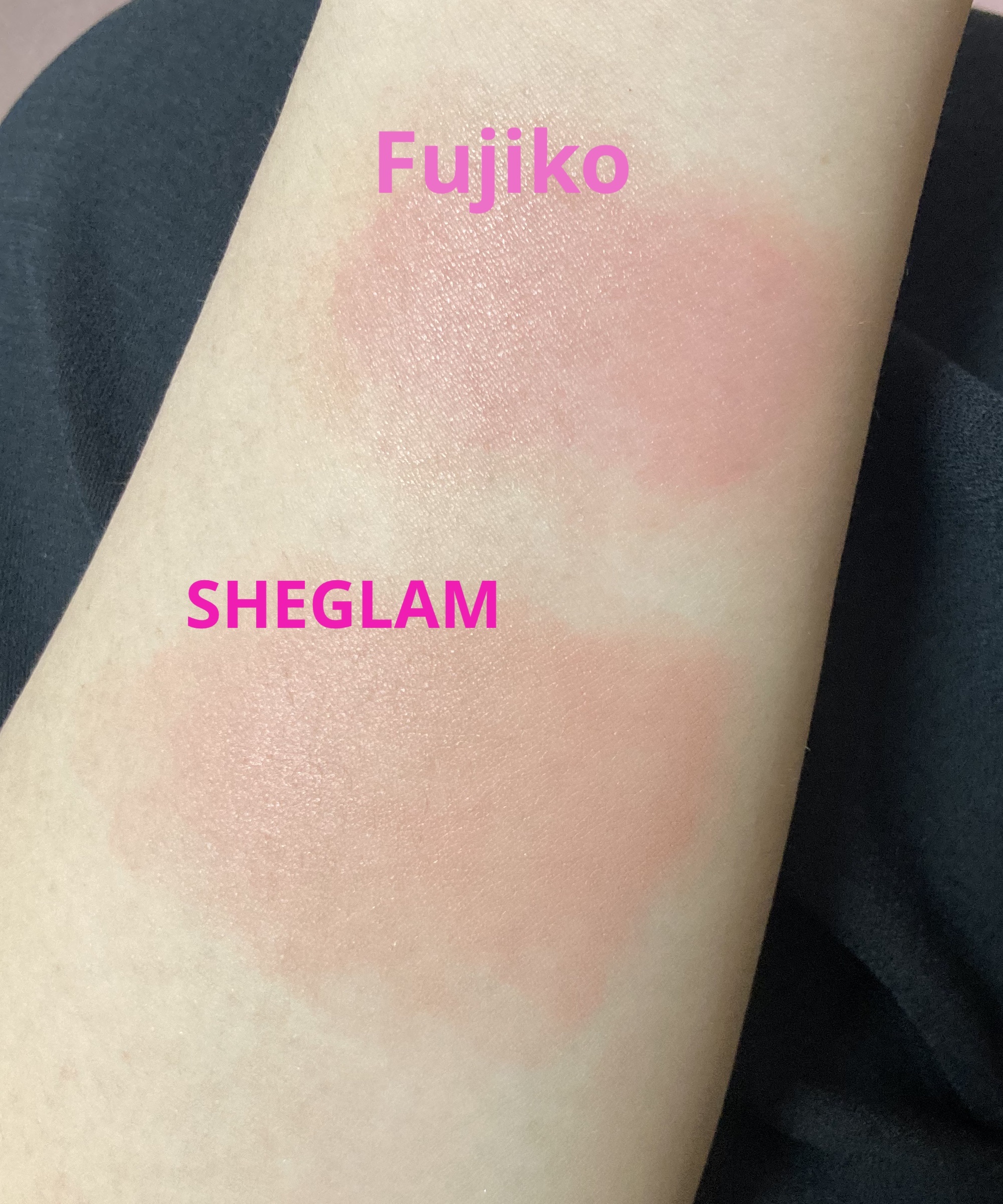 シーグラム カラーブルーム リキッドブラッシュ/SHEGLAM/リキッドチークを使ったクチコミ（3枚目）