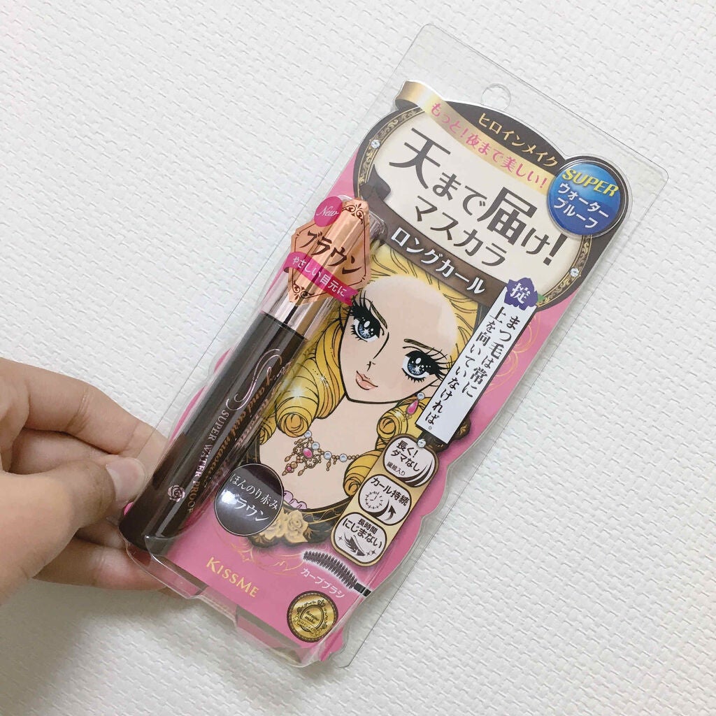 ロング&カールマスカラ スーパーWP/ヒロインメイク/マスカラを使ったクチコミ(1枚目)