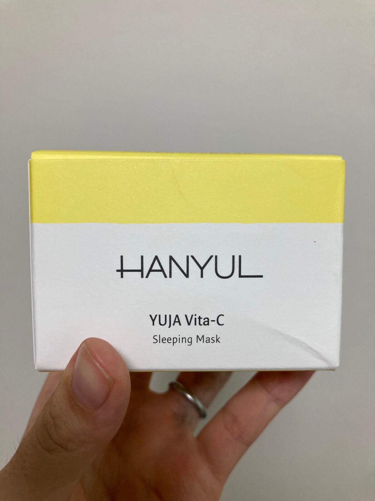 月光ゆず睡眠パック(旧バージョン)/HANYUL(ハンユル)/フェイスクリームを使ったクチコミ(2枚目)