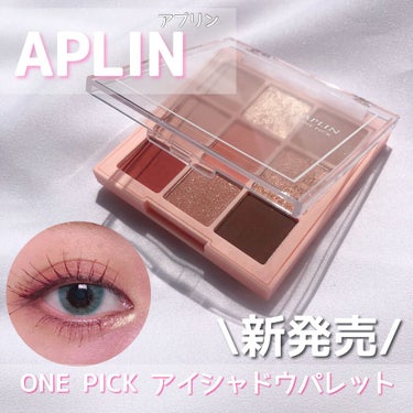 ワンピックアイシャドウパレット/APLIN/パウダーアイシャドウを使ったクチコミ（1枚目）