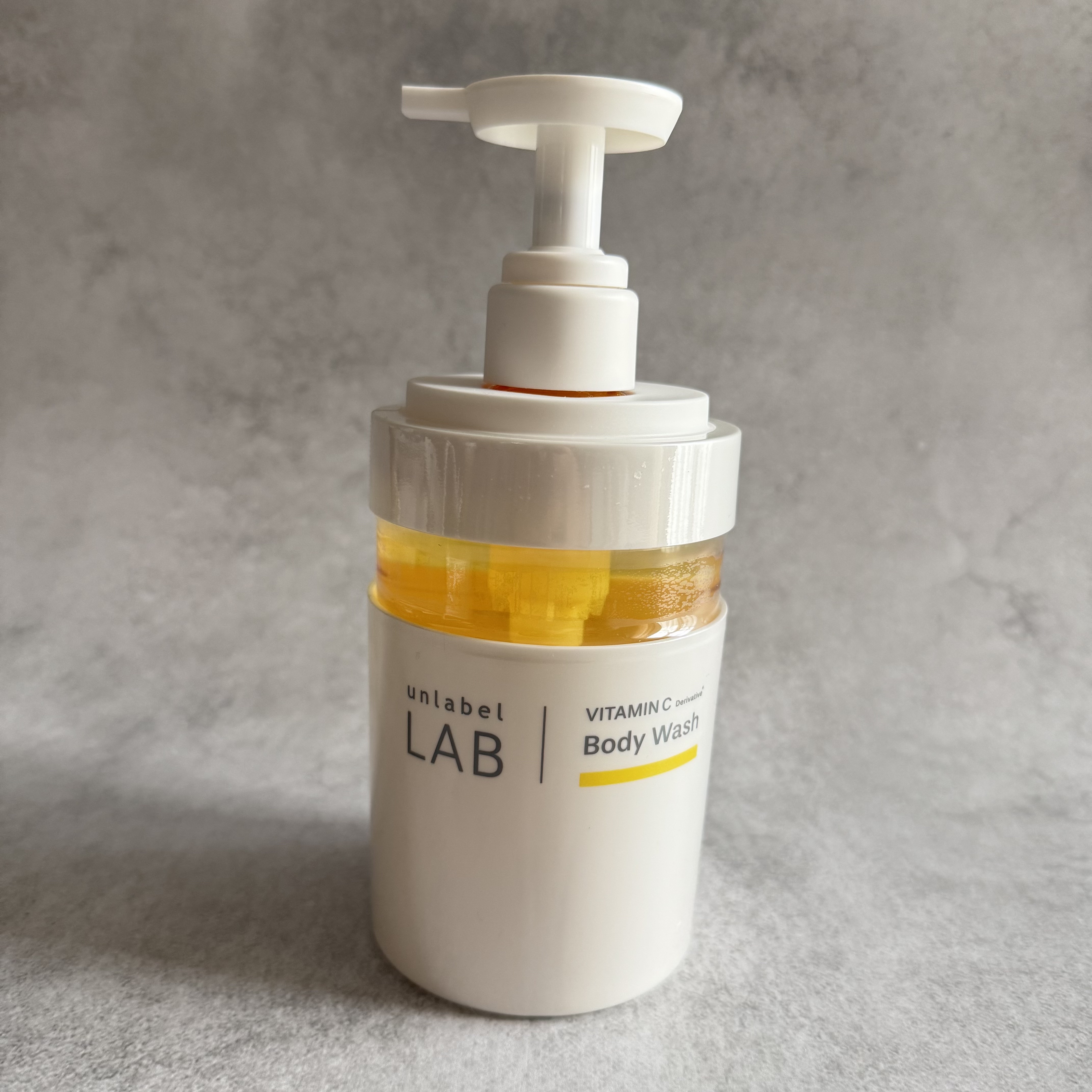 アンレーベル　ラボ　V　クリーミーモイスト　ボディウォッシュ/unlabel/ボディソープを使ったクチコミ（1枚目）