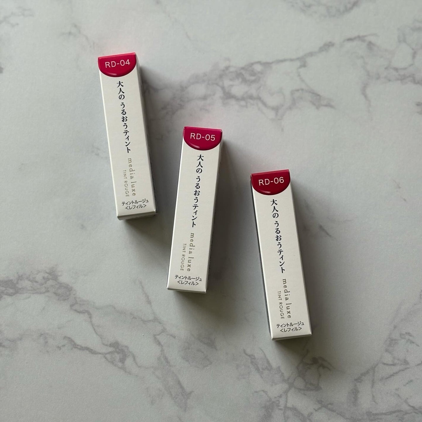 ティントルージュ/media luxe/リップティントを使ったクチコミ(4枚目)