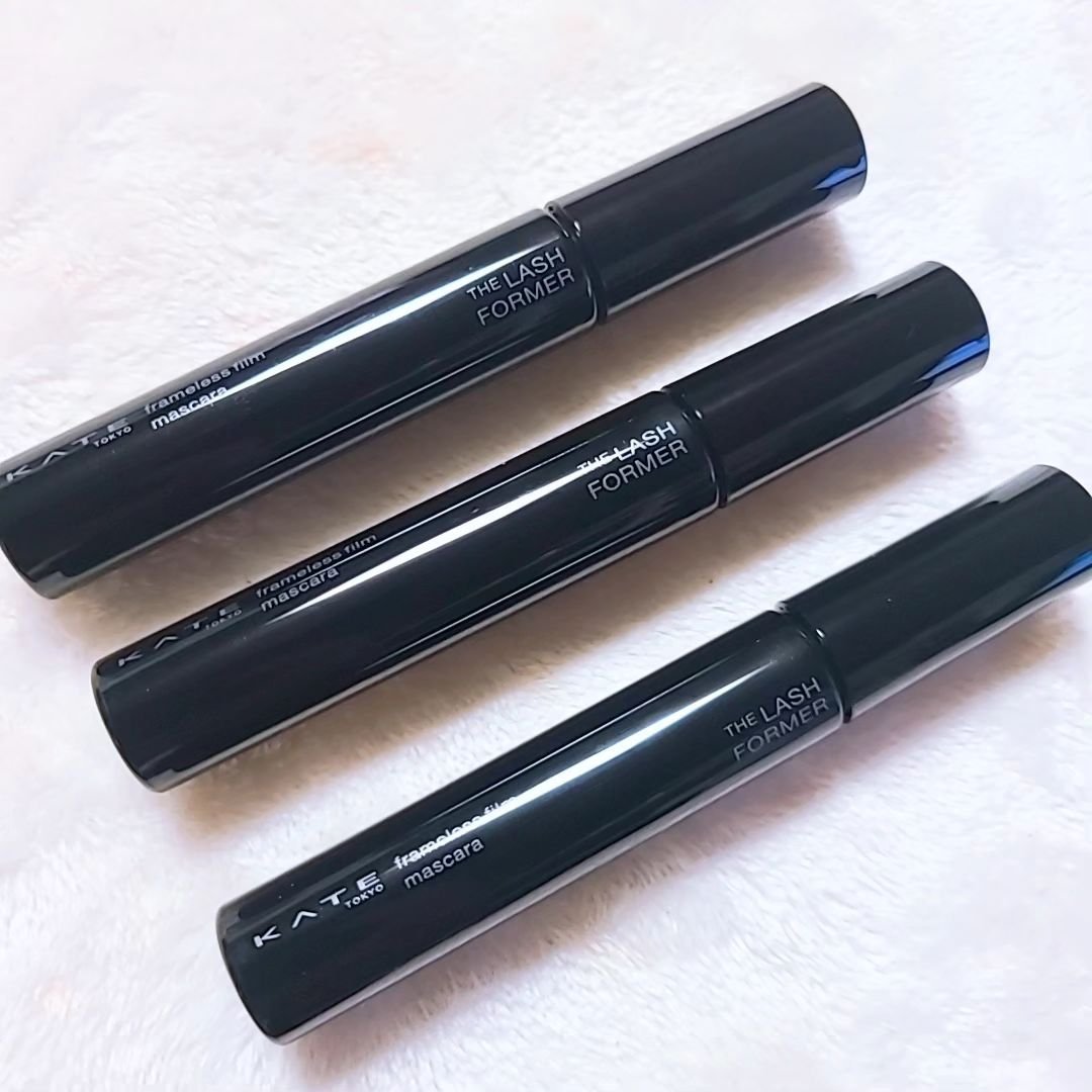 フレームレスフィルムマスカラ YL-1 濃霧イエロー(限定)/KATE/マスカラを使ったクチコミ（3枚目）