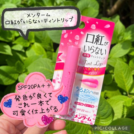 メンターム 口紅がいらない薬用モイストリップのクチコミ「こんにちは!
ご覧頂きありがとうございます❤︎
メンターム
口紅がいらないリップ SPF20.....」(1枚目)