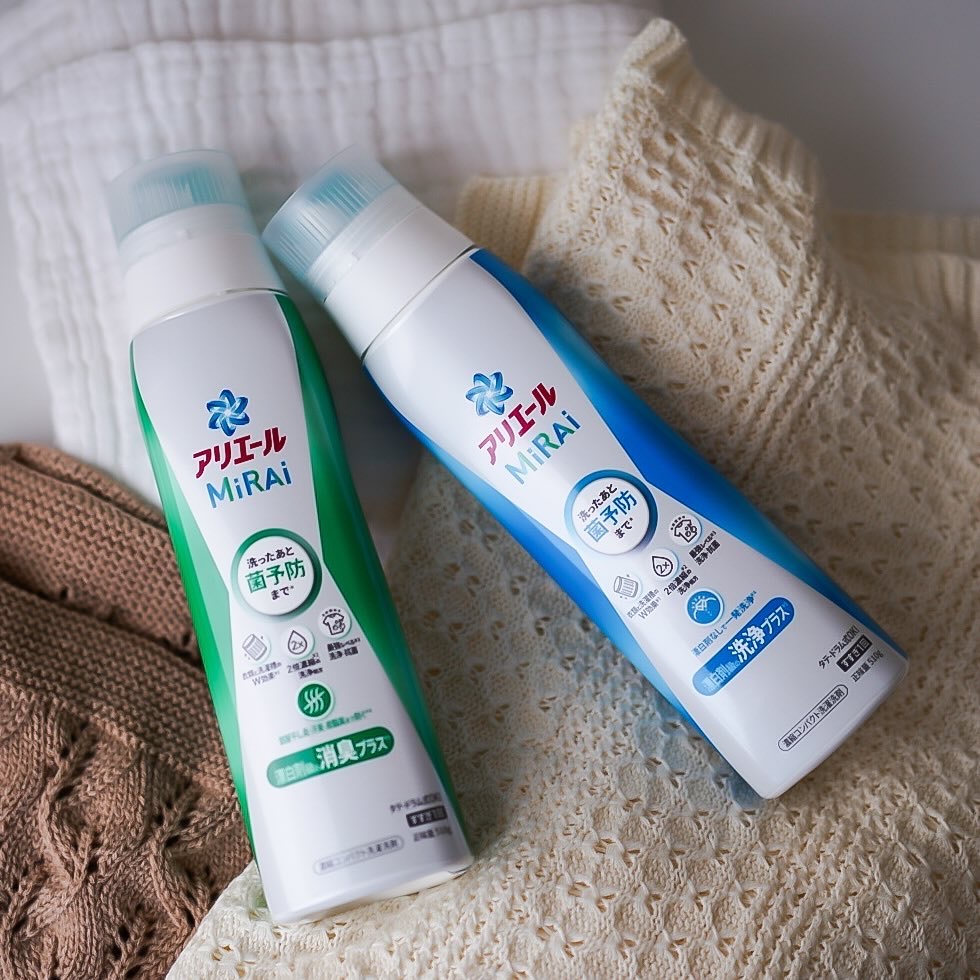アリエールMiRAi 洗浄プラス/アリエール/洗濯洗剤を使ったクチコミ（3枚目）