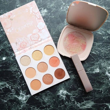  アプリコット ミー ノット/ColourPop/アイシャドウパレットを使ったクチコミ（3枚目）