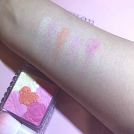 グロウフルールチークス/キャンメイク/パウダーチークを使ったクチコミ(2枚目)