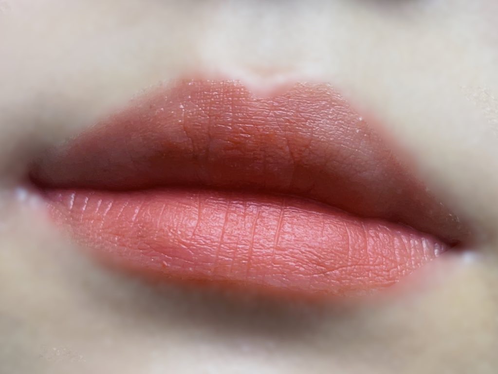 ウォーターベルベットティント 01 アマルフィ サンセット/BBIA/リップティントを使ったクチコミ（2枚目）