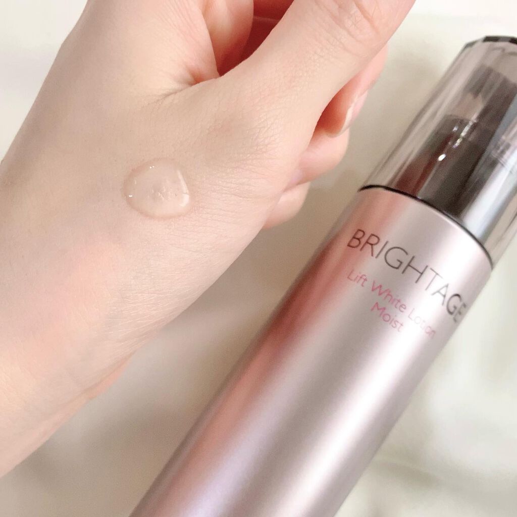 リフトホワイト ローション モイスト/BRIGHTAGE/化粧水を使ったクチコミ（3枚目）