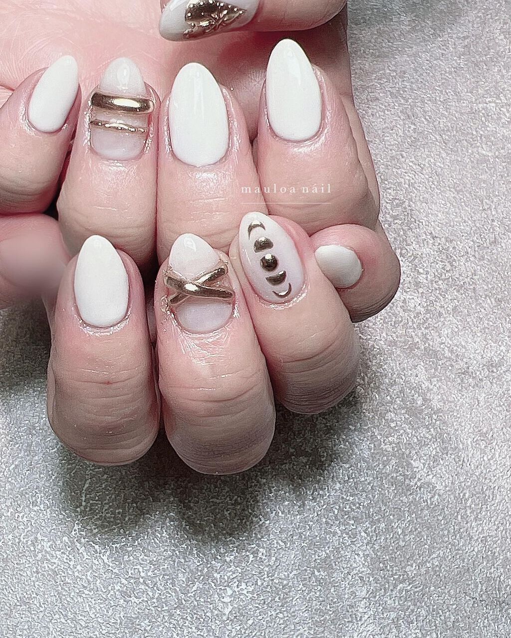 #大理石ネイル,#ネイル,#アートネイル,#秋ネイル,#ミラーアートネイル,#アニマルネイル,#成人式ネイル,#月ネイル,#ミラーネイル,#手書きアートネイル,#ハートネイル,#パーツネイル,#白ネイル,#シルバーアクセネイル,#冬ネイル,#天王寺ネイルのネイルデザイン