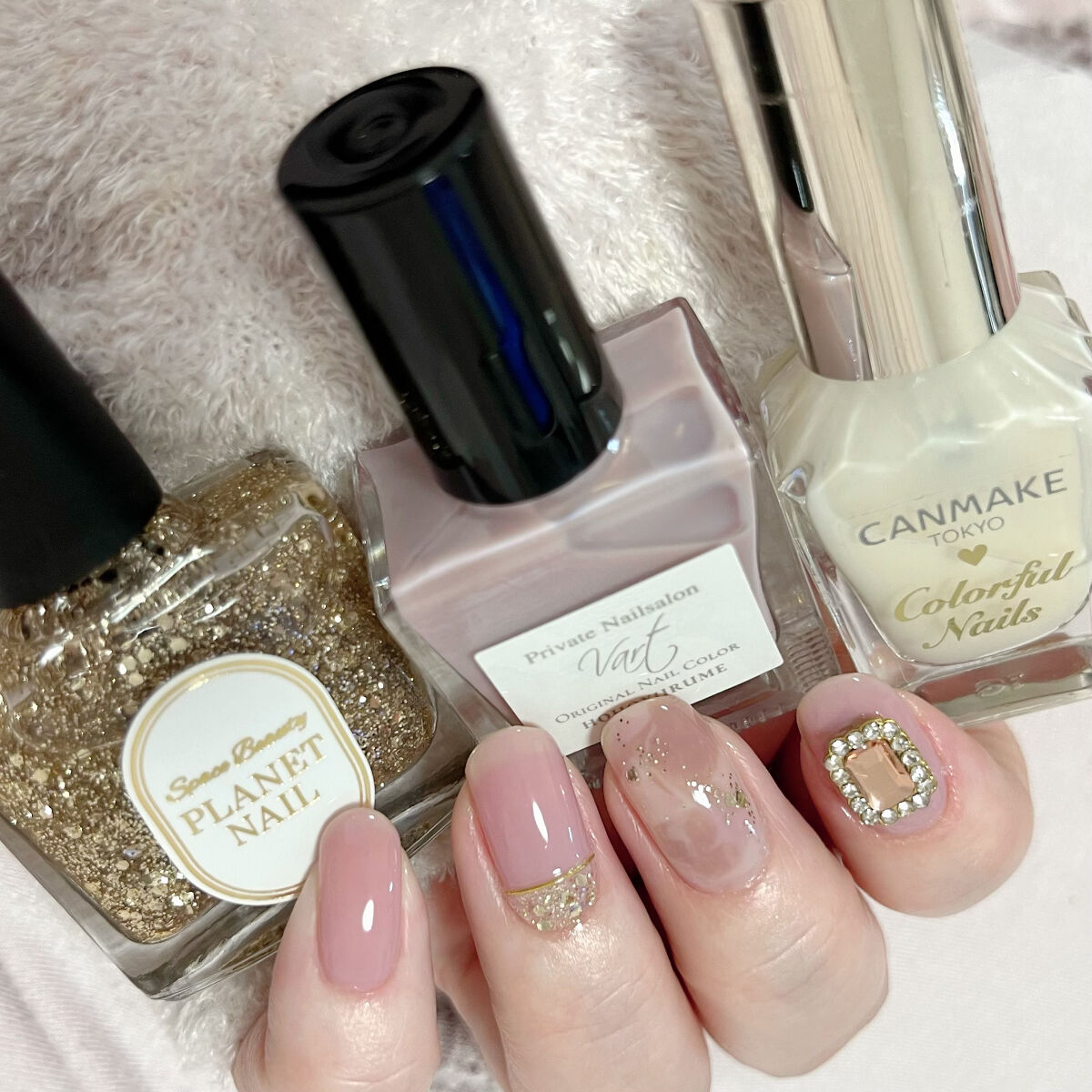 ヴェイル オリジナルネイルカラー YUMEMOYOI/Vart/マニキュアを使ったクチコミ（1枚目）