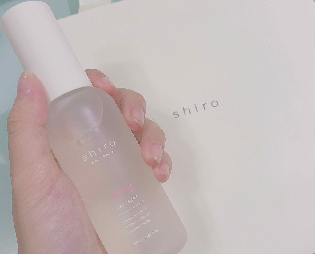 ピオニー ヘアミスト/SHIRO/ヘアミストを使ったクチコミ(1枚目)