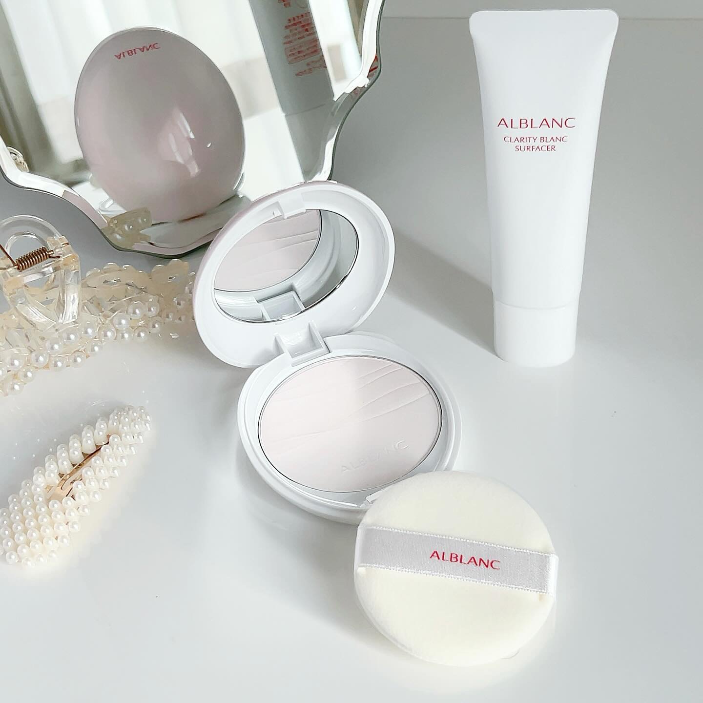 クラリティブラン サーフェイサー/ALBLANC/化粧下地を使ったクチコミ（1枚目）