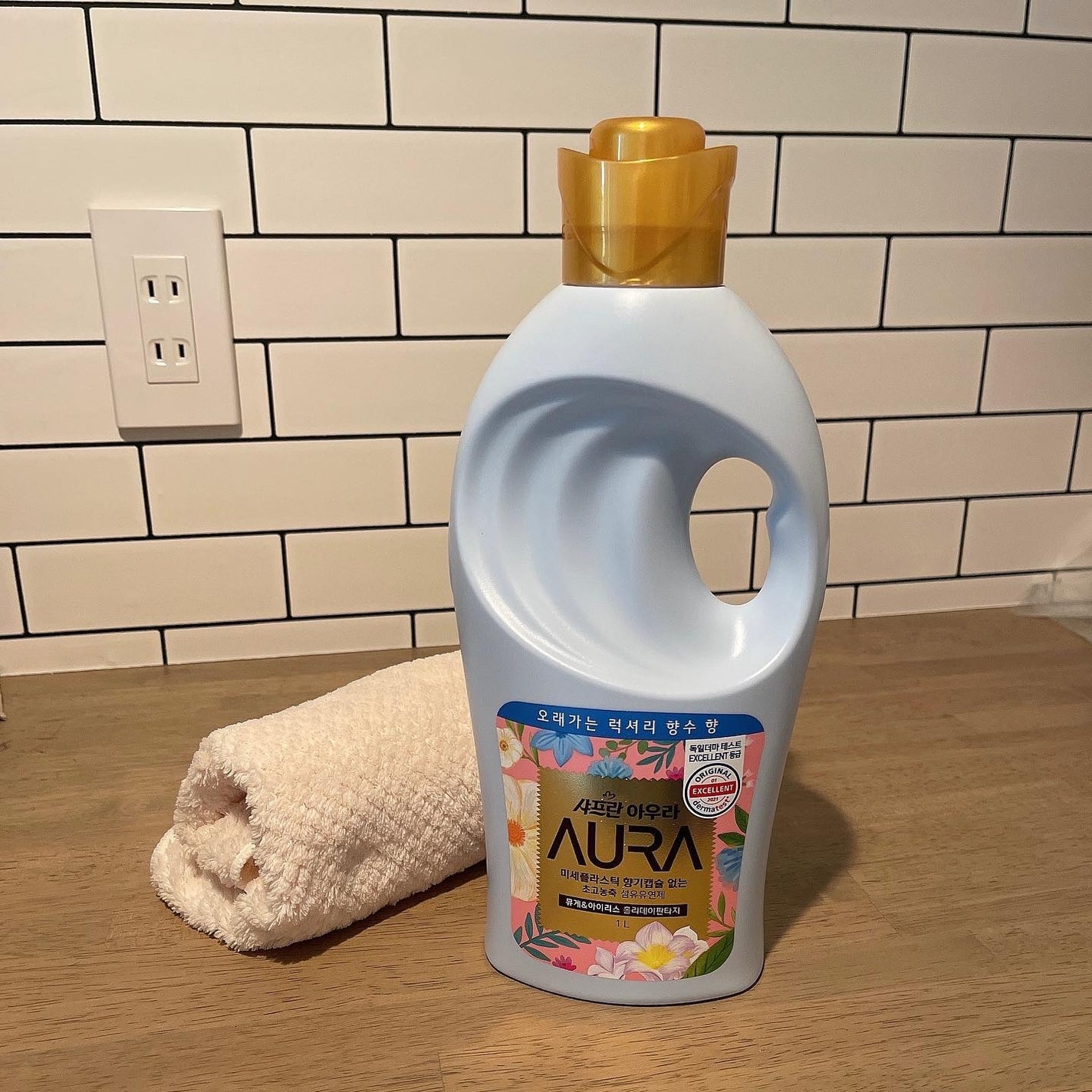 香りサフロン/Aura/柔軟剤を使ったクチコミ(1枚目)