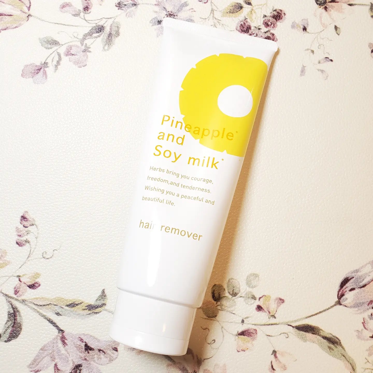 パイナップル豆乳除毛クリーム/鈴木ハーブ研究所/除毛クリームを使ったクチコミ（1枚目）