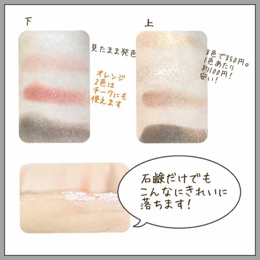 スイーツコレクション/マリブビューティー/アイシャドウパレットを使ったクチコミ（3枚目）