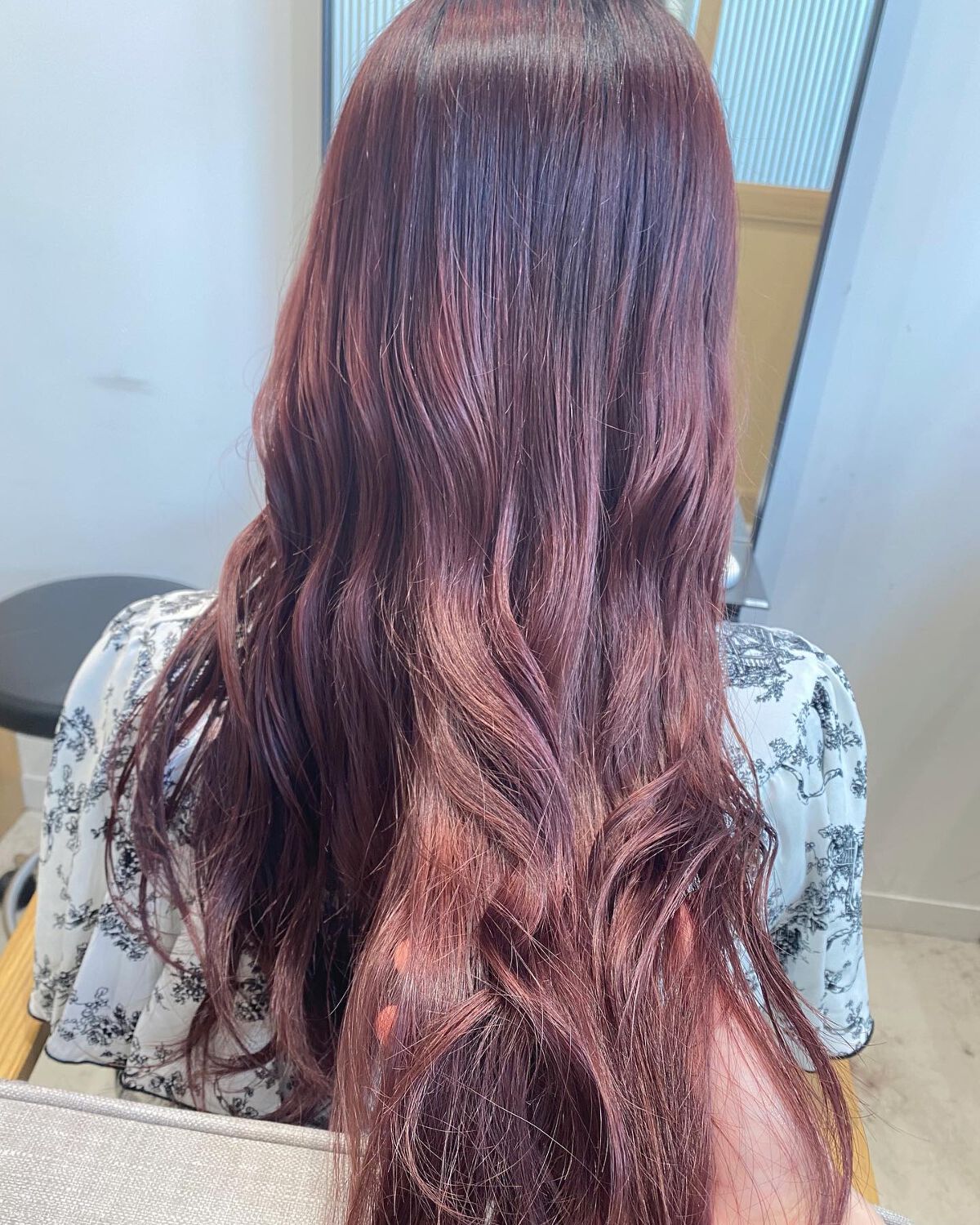 ゆうひ☁*°美容師 on LIPS 「ピンクラベンダー🎀2回ブリーチ歴ありですが、根元の方はブリーチ..」(1枚目)