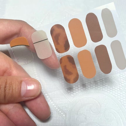 ジェルネイルシール(ハンド) C/DAISO/ネイルシールの画像