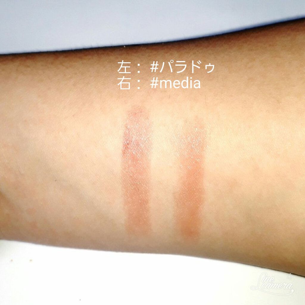 シャイニーエッセンスリップA/media/口紅を使ったクチコミ(2枚目)