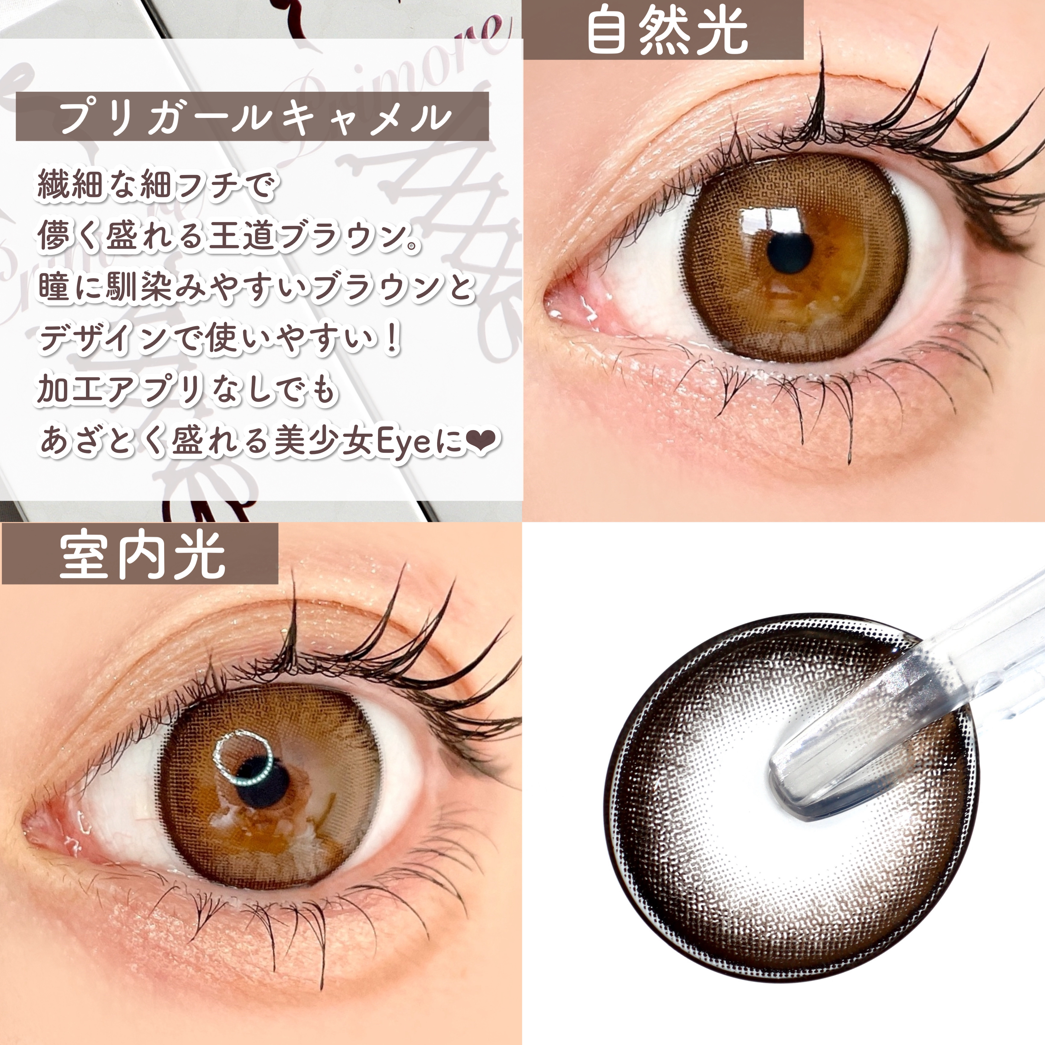 PRIMORE 1day/PRIMORE/カラーコンタクトレンズを使ったクチコミ（3枚目）