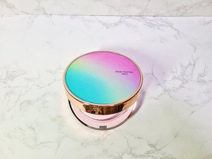 ピンクティーツリーカバークッション/APLIN/クッションファンデーションを使ったクチコミ(3枚目)