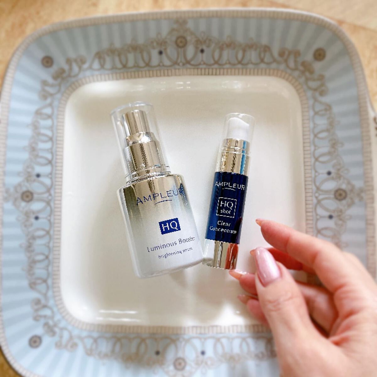 ルミナスHQブースター/アンプルール/ブースター・導入液を使ったクチコミ(1枚目)