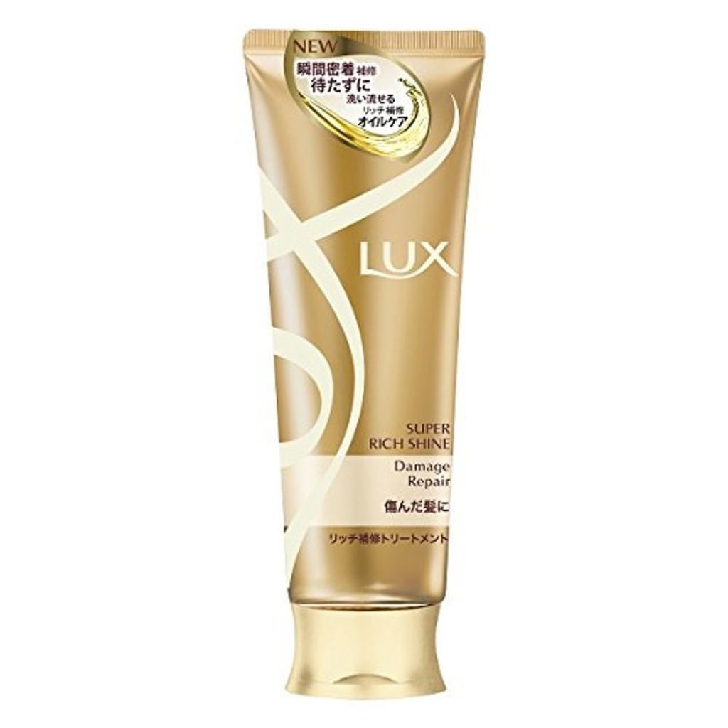 スーパーリッチシャイン ダメージリペア リッチ補修トリートメント/LUX/洗い流すヘアトリートメントを使ったクチコミ(2枚目)