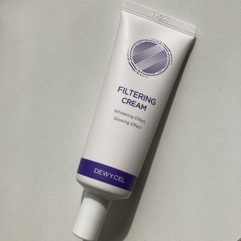 フィルタリングクリーム/DEWYCEL/日焼け止めクリームを使ったクチコミ（2枚目）