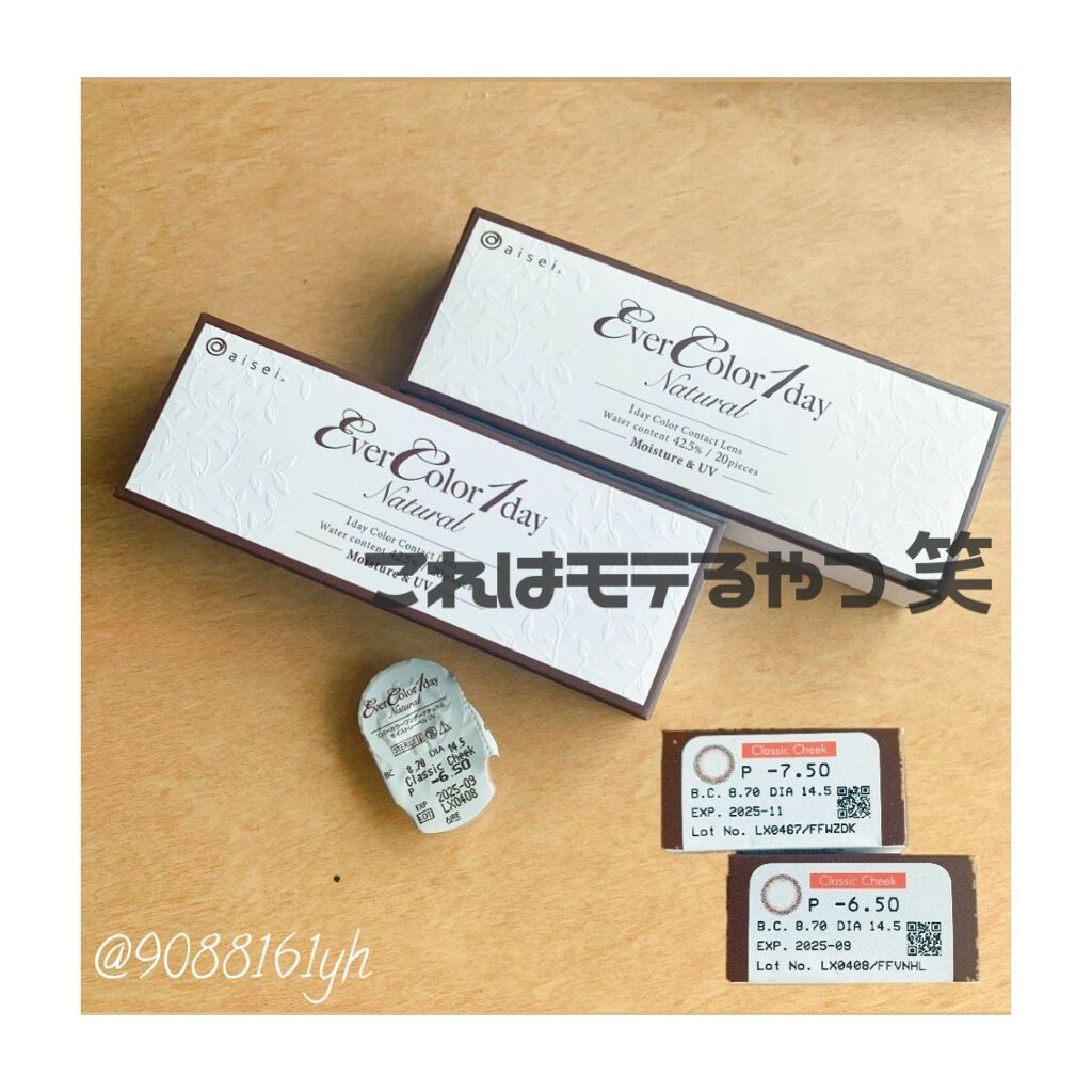 エバーカラーワンデー ナチュラル/エバーカラー/ワンデー(1DAY)カラコンを使ったクチコミ(1枚目)