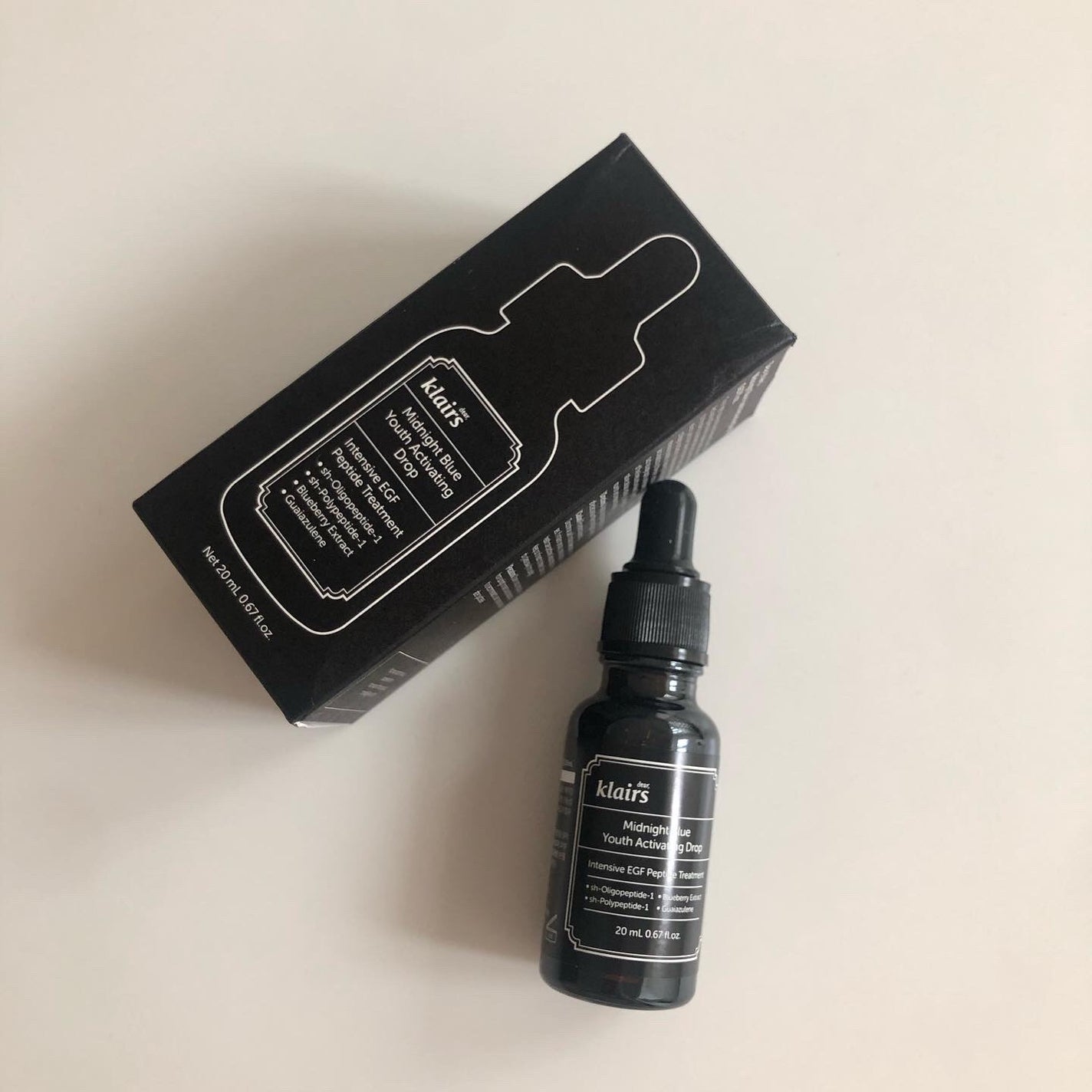 ミッドナイトブルーユースアクティベーティングドロップ(20ml)/Klairs/美容液を使ったクチコミ(7枚目)