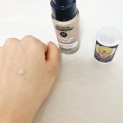 カラーステイ ロングウェア メイクアップ/REVLON/リキッドファンデーションを使ったクチコミ(2枚目)
