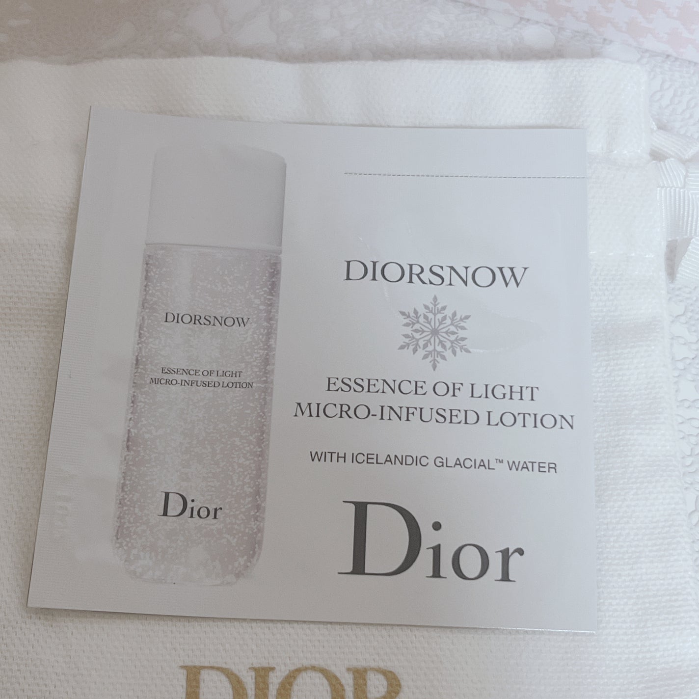 スノー ライト エッセンス ローション (薬用化粧水) (医薬部外品)/Dior/化粧水を使ったクチコミ(7枚目)