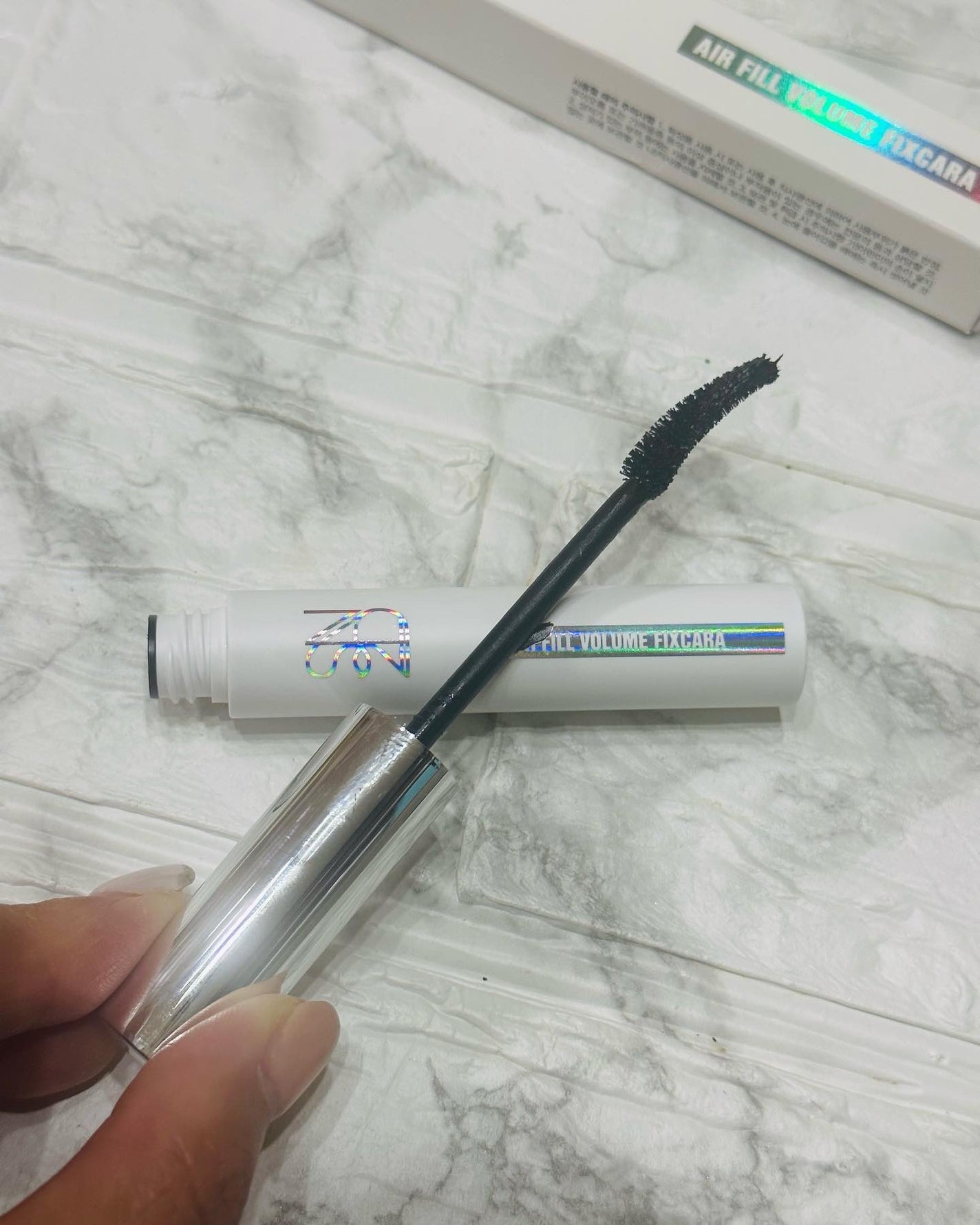 エアフィールボリュームフィクサーカラー/S2ND/マスカラを使ったクチコミ(4枚目)