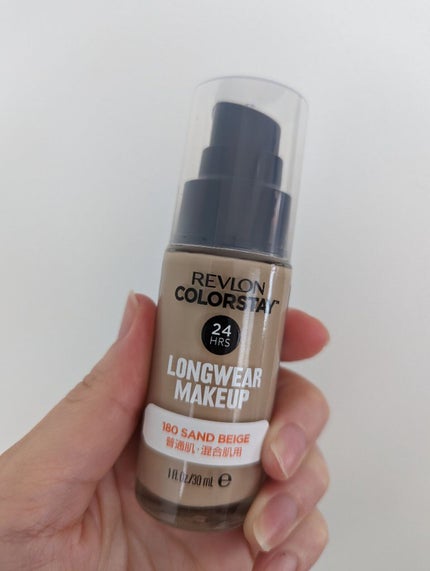 カラーステイ ロングウェア メイクアップ/REVLON/リキッドファンデーションを使ったクチコミ(1枚目)