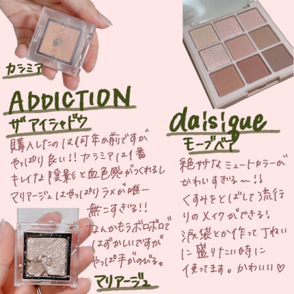 シャドウパレット/dasique/アイシャドウパレットを使ったクチコミ(2枚目)