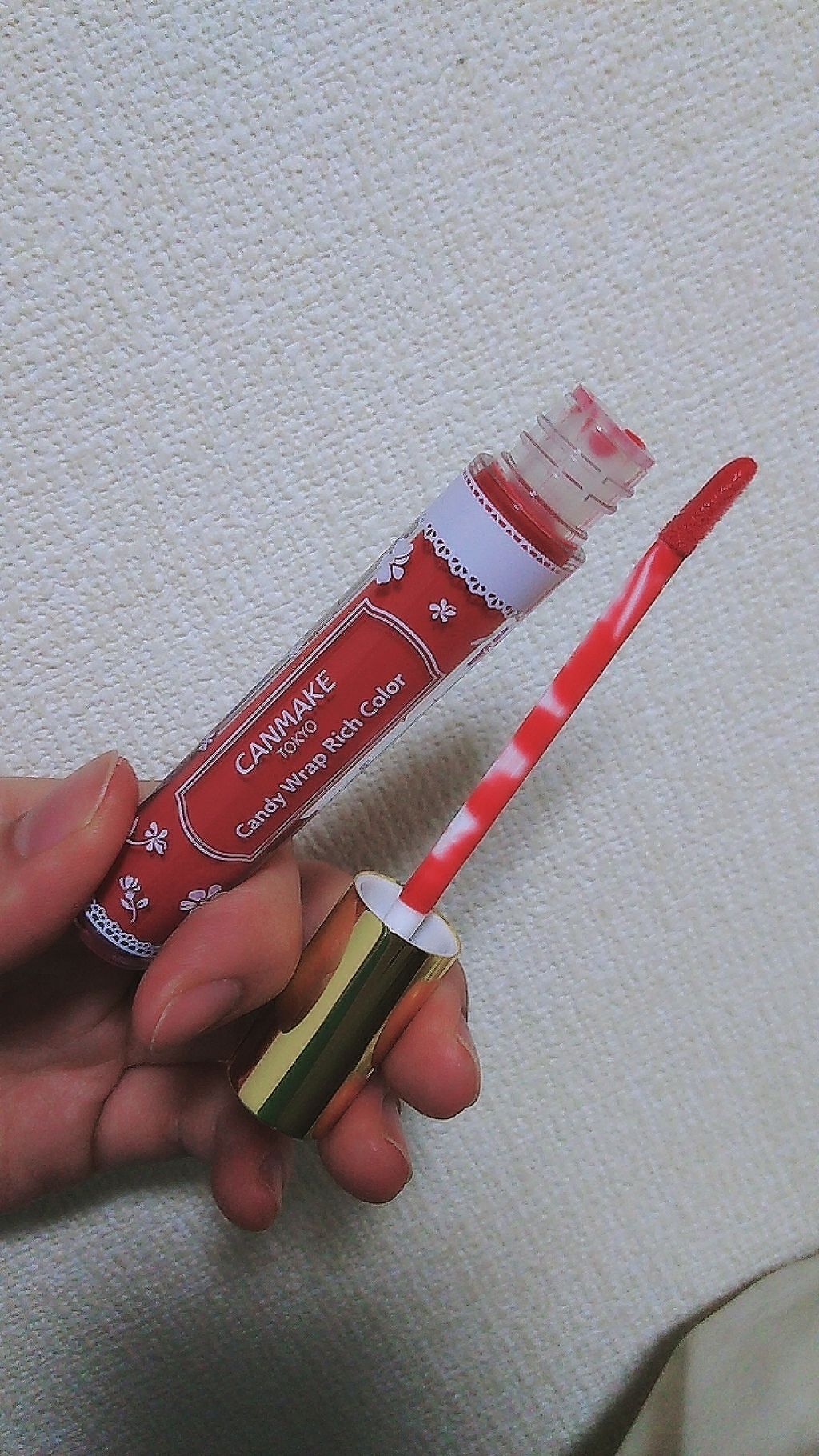 キャンディラップリッチカラー/キャンメイク/リップグロスを使ったクチコミ(1枚目)