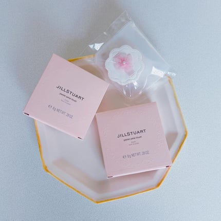 ジルスチュアート パステルペタル ブラッシュ/JILL STUART/パウダーチークを使ったクチコミ(6枚目)