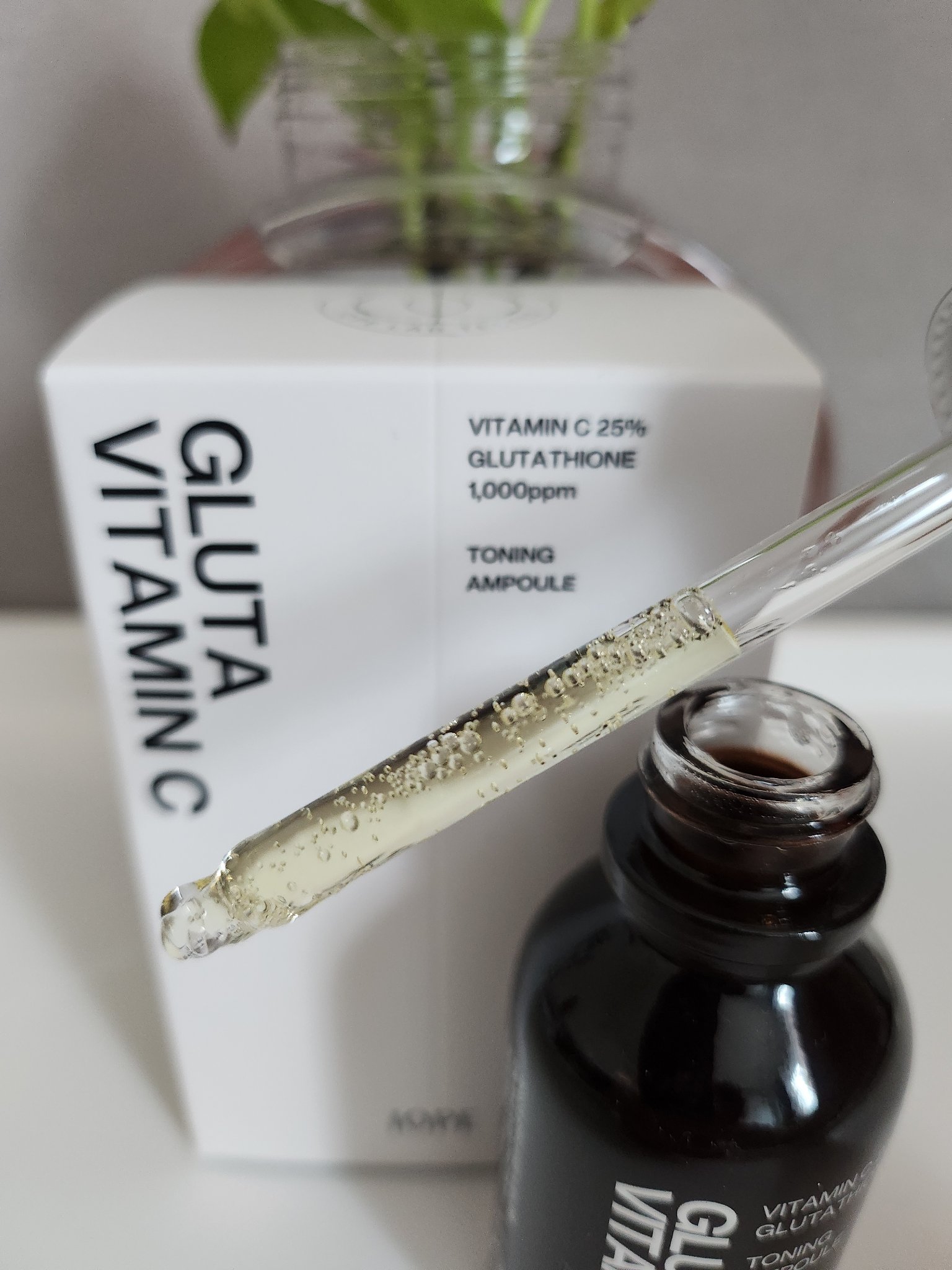 グルタ ビタミンC トーニング アンプル/IOPE/美容液を使ったクチコミ（2枚目）