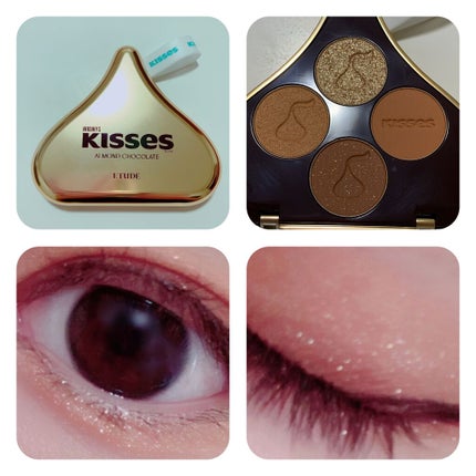 キスチョコレート プレイカラーアイズ/ETUDE/アイシャドウパレットを使ったクチコミ(2枚目)