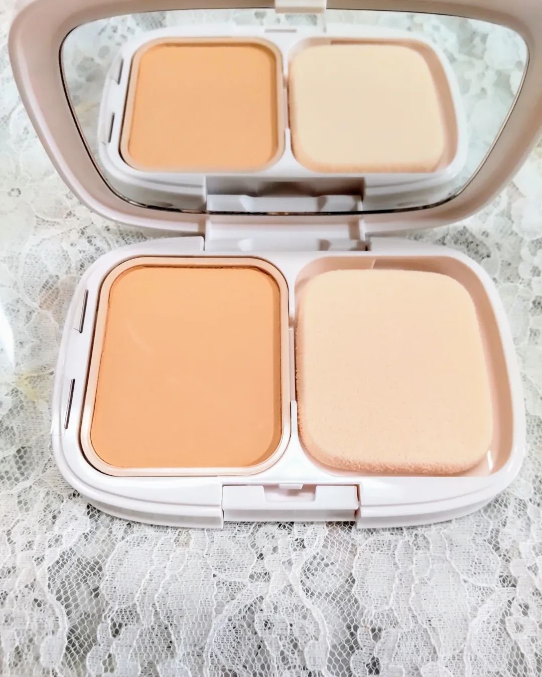 パウダーファンデーション/media luxe/パウダーファンデーションを使ったクチコミ（2枚目）