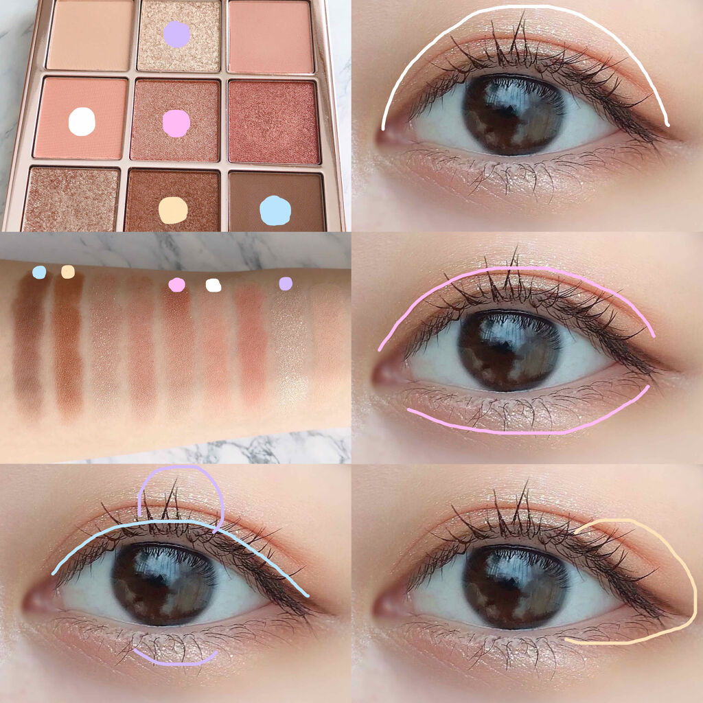 The Bella collection eyeshadow palette/CELEFIT/アイシャドウパレットを使ったクチコミ（2枚目）