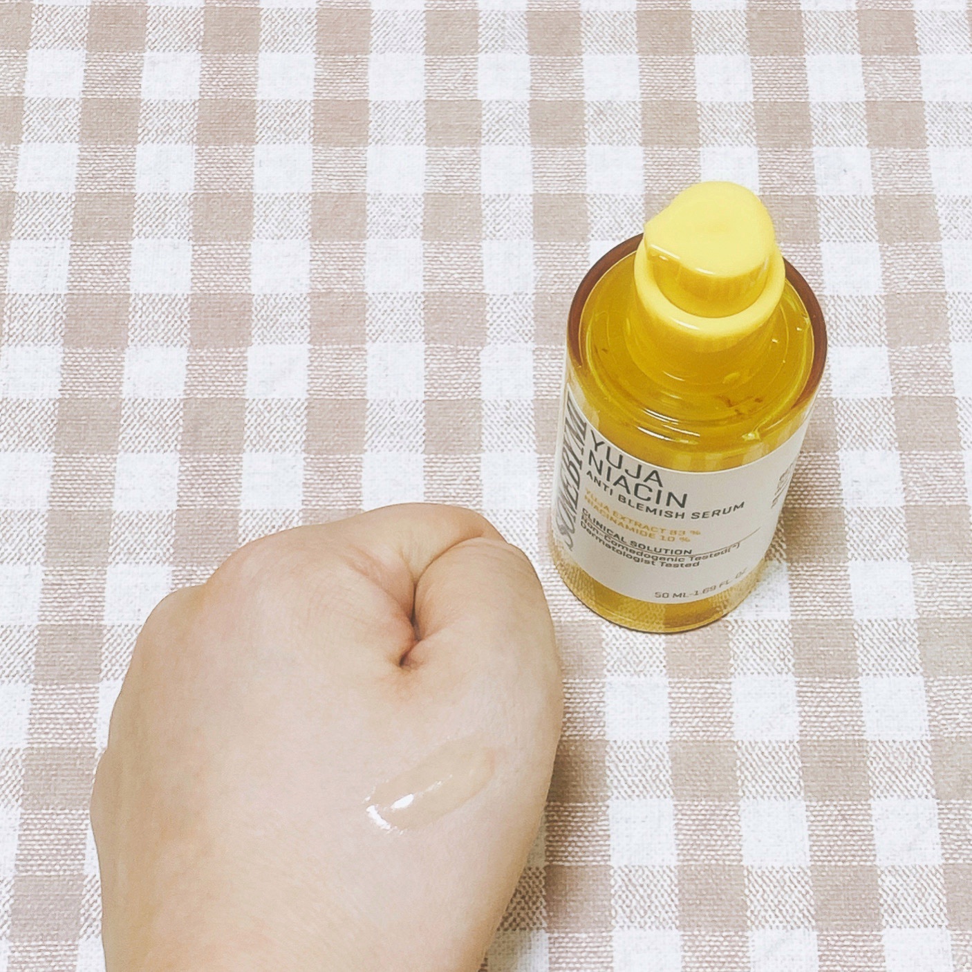 ユズ ナイアシンアンチ ブレミッシュクリーム/SOME BY MI/フェイスクリームを使ったクチコミ（2枚目）