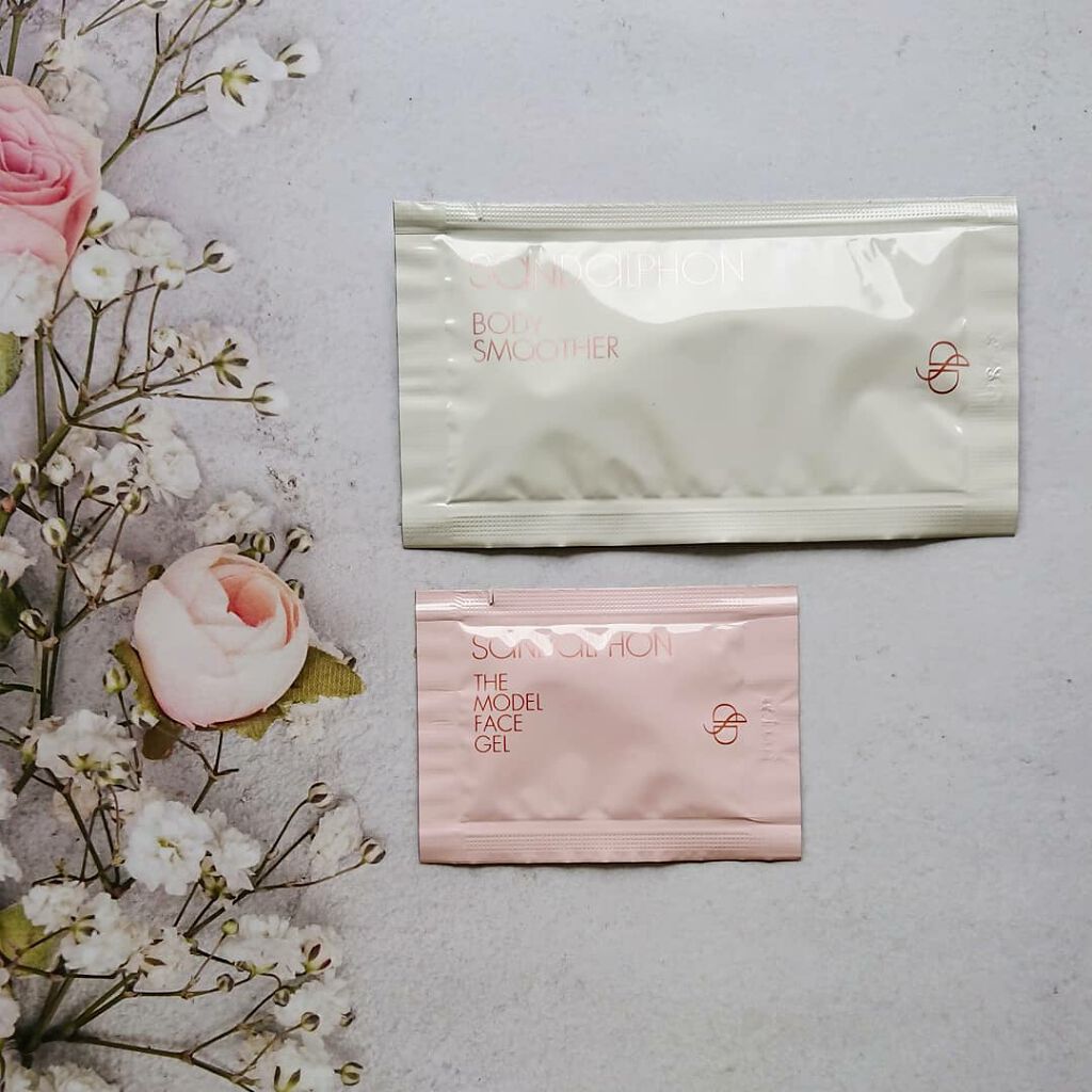 ザ・モデルフェイスジェル/SANDALPHON/フェイスクリームを使ったクチコミ(2枚目)