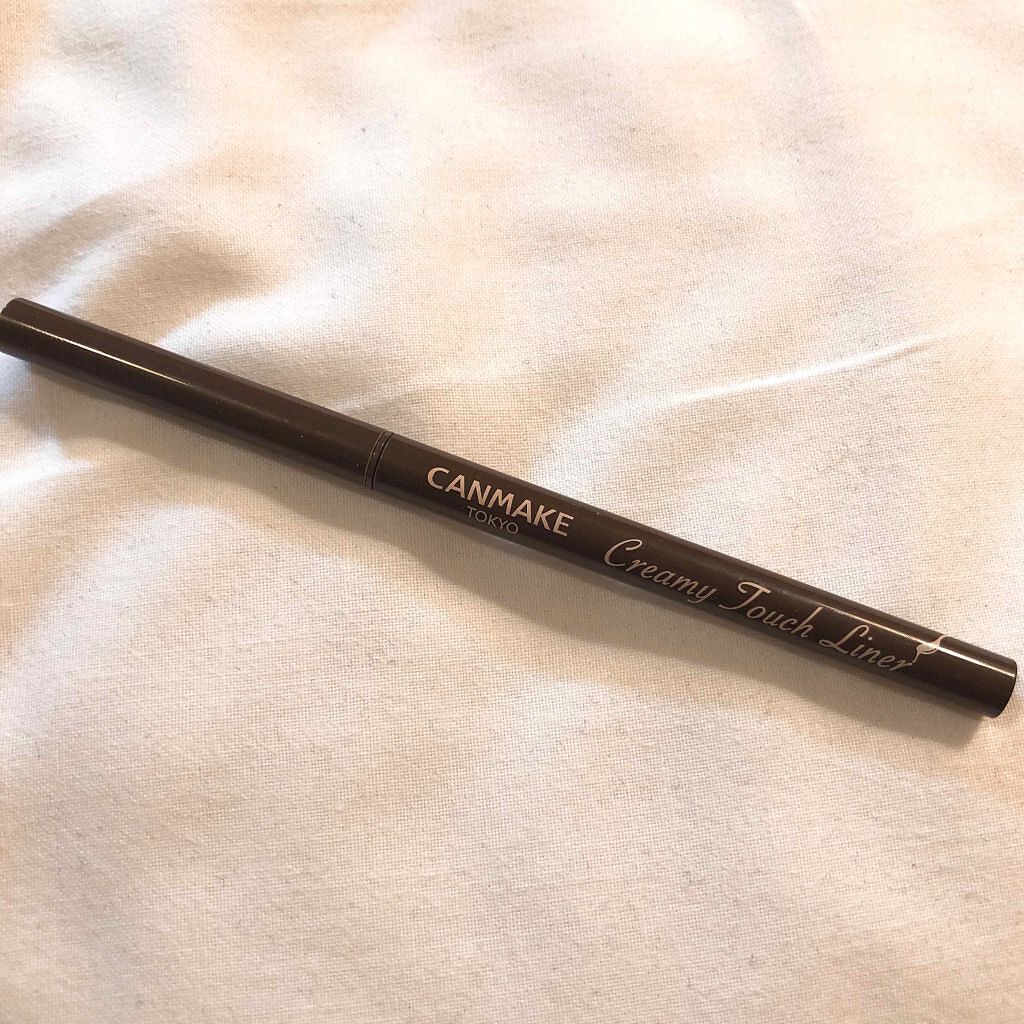 クリーミータッチライナー/キャンメイク/ジェルアイライナーを使ったクチコミ(1枚目)