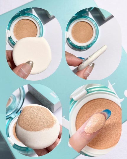 クリアデイリークッション/By ttt./クッションファンデーションを使ったクチコミ(5枚目)