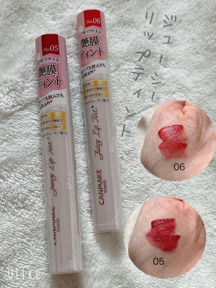 ジューシーリップティント/キャンメイク/口紅を使ったクチコミ(1枚目)