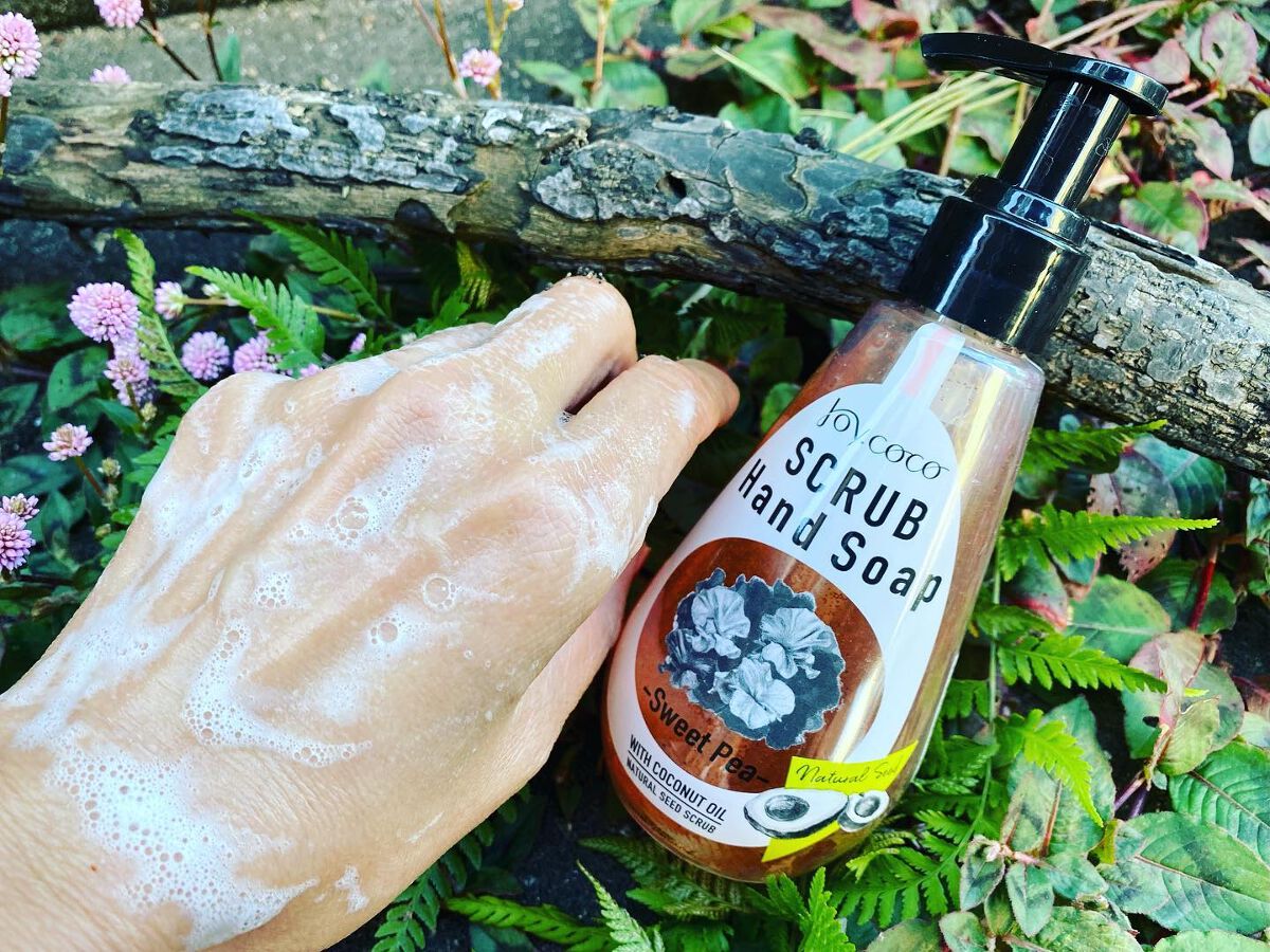 JC スクラブハンドソープ/Joy.coco(ジョイココ)/ハンドソープを使ったクチコミ(1枚目)